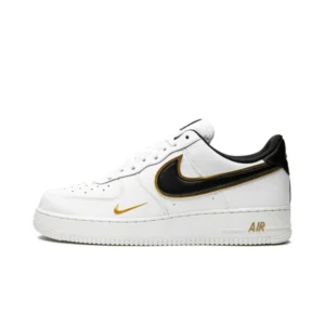 AIR FORCE 1 '07 LV8 "Double Swoosh - White / Black / Gold"
