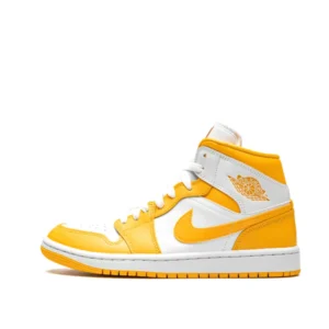 WMNS JORDAN 1 MID "White / University Gold"