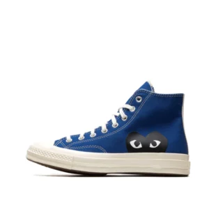 CONVERSE CHUCK 70 CDG HI "CDG Play - Blue Quartz"