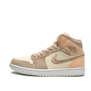 WMNS AIR JORDAN 1 MID SE "Canvas Khaki"