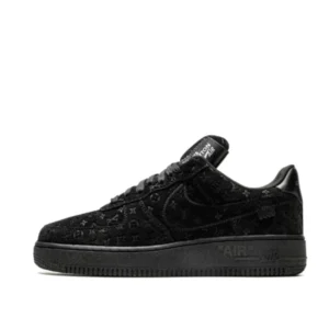LOUIS VUITTON AIR FORCE 1 LOW "Virgil Abloh - BLACK/BLACK"