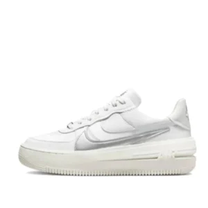 Nike Wmns Air Force 1 PLT.AF.ORM 'White Metallic Silver'