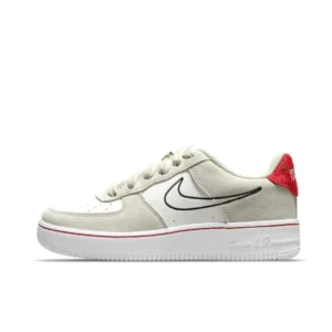 Nike Air Force 1 LV8 S50 GS 'Light Stone University Red'